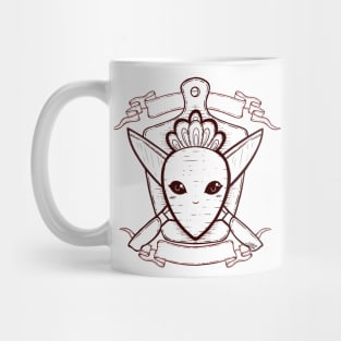 Carrot and Knife Coat of Arms Mug